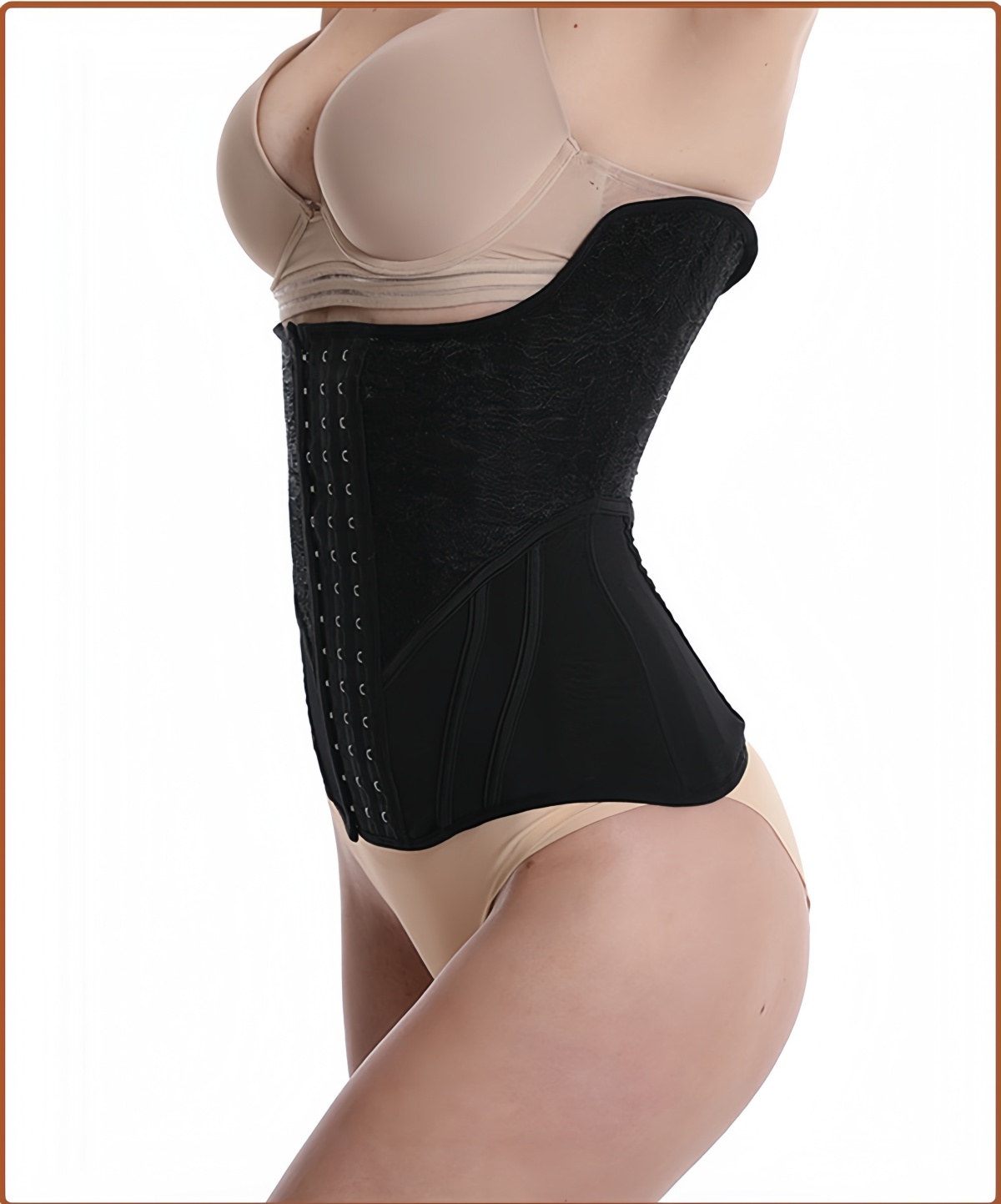 Slimming Waist Trainer Corset Adjustable Compression Tummy Control Shapewear